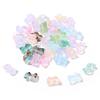 20pcs/lot Mini Small Bear Glass Beads For Jewelry Making Colored Charm Loose Lampwork Beads DIY Handmade Bracelet Necklace Gift