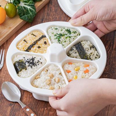 Diy Sushi Mold Lunch Triangle Rice Ball Lunch Box Onion Rice Ball Food Press Triangle Sushi Making Mold Sushi Set Kitchen Tools