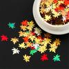 Xiaomi Fall Maple Leaf Nail Sequins Autumn Nail Art Glitter Flakes Leaves Nail Confetti Holographic Decorations Thanksgiving Manicure