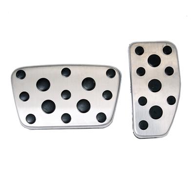 Stainless Steel Car Foot Fuel Pedals Accelerator Brake Pedal Pad Covers For Toyota Land Cruiser 200 LC200 For Lexus LX 570