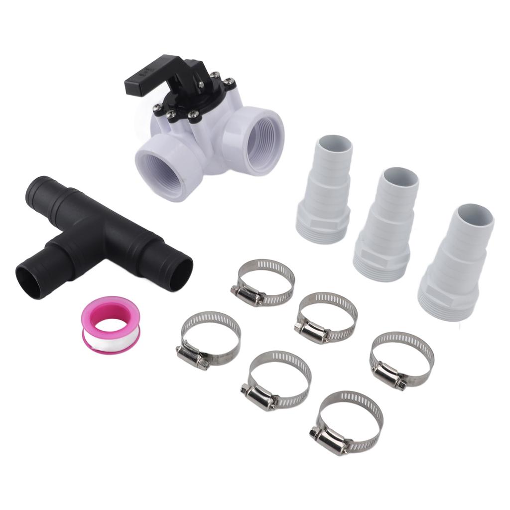 Diverter Valve Replacement, G1 1Celsius2 Female Thread, Easy To Install Swimming Pool Diverter Valve for Spa