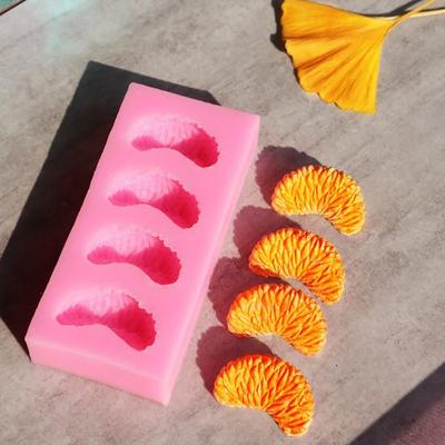 Orangenblüten-Silikonformen für Seife, Kerzenherstellung, Dessert, Backen, Heimdekoration