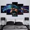 5 Panels Canvas Wall Arts Painting Japanese Animation Poster Print Roronoa Zoro Picture Modern Living Room Mural Home Decoration