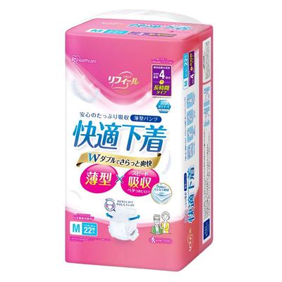 Nachfüllpackung Bequeme Unterwäsche Dünne Hosen M Größe 22 Stück [Iris Ohyama] NAD-M22-4