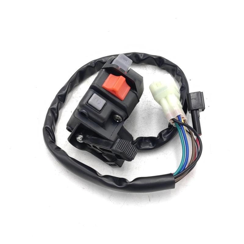 Handlebar Control Switch Button For Yamaha Raptor 350 Headlight Starter Switch For Yamaha Grizzly 350 Replaces 5LP-83973-01-00