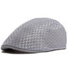 Dames Baret Mode Heren Mesh Pet Casual Effen Baretten Vrouwelijke Zomer Zachte Top Vizier Hoed Voor Mannen 55-59cm Hoofdomtrek Unisex