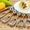 Ice Cream Spoon Stainless Steel Cookie Dessert Food Scoop Scooper Cream Dipper Melon Baller with Trigger Release 39mm 55mm
