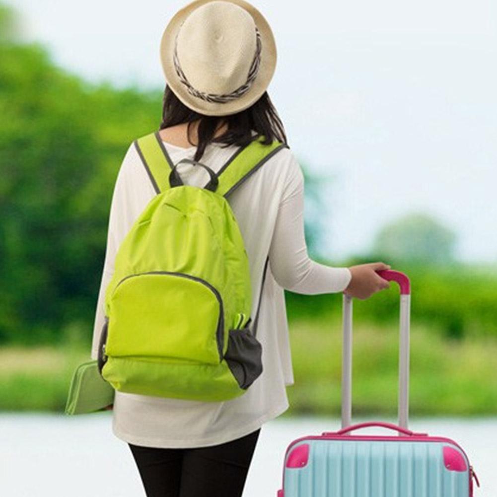 Nylon Faltbarer Bergsteigerrucksack Für Herren Damen, Rucksack, Sport Reisen Outdoor Wandern Li N6J9