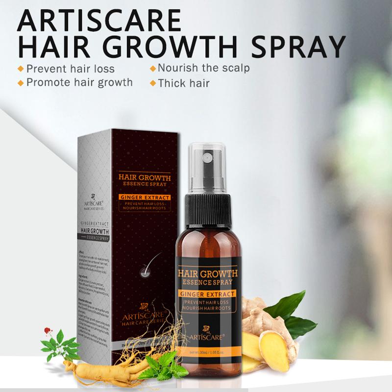 ARTISCARE Hair Growth Essence Spray 30mL Anti Hair Loss Nourish Roots Hair Care