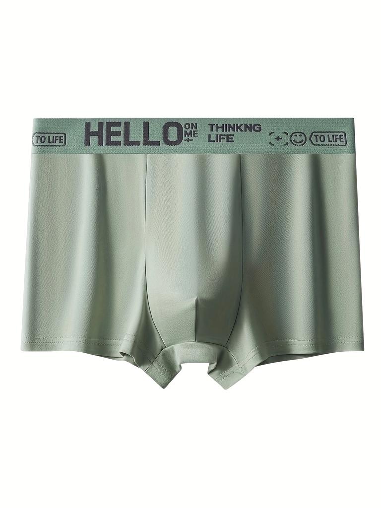 Men's Underwear High Stretch Men Boxer Shorts Breathable Soft Men Underpant Fashion Men's Panties Plus Size