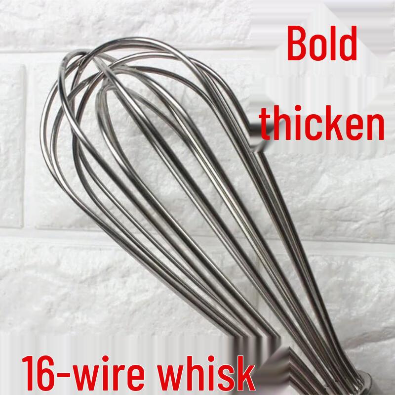 

Zhaoran 12-inch Stainless Steel Manual Whisk