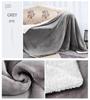 Cozy Double Layer Flannel Blanket for Home and Office