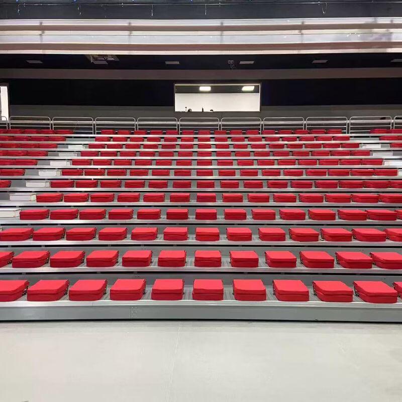 Electric/Manual Retractable Basketball Court Bleachers