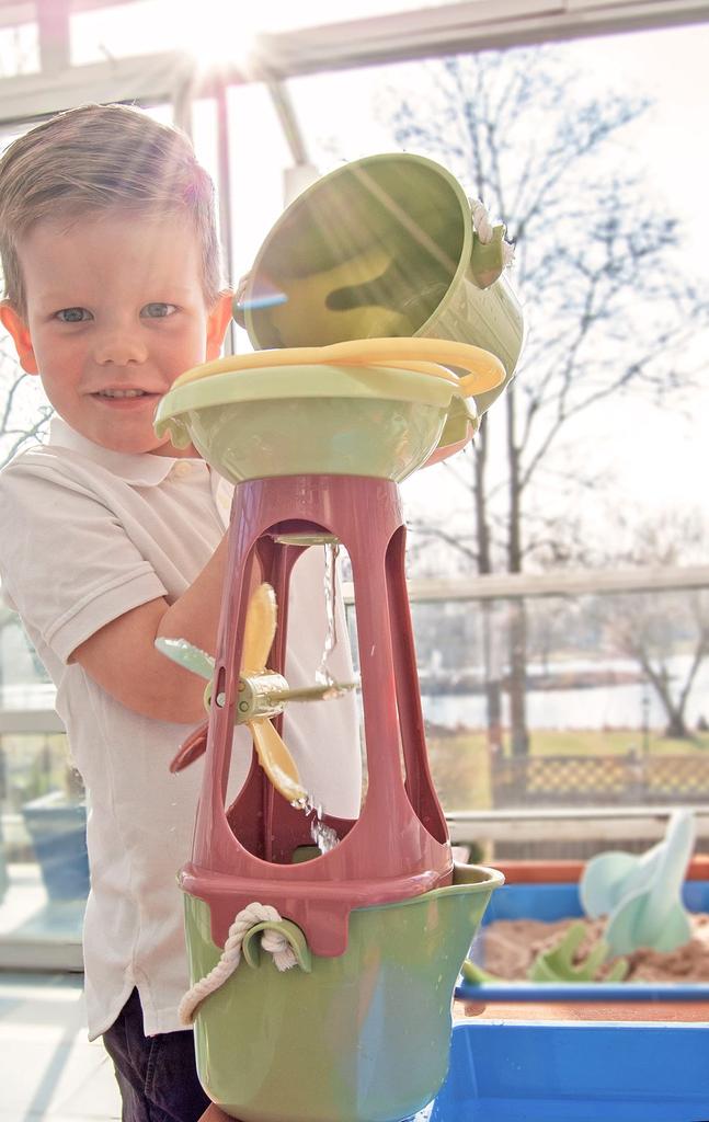 Viking Toys Ecoline Sandmühle & Eimer Set