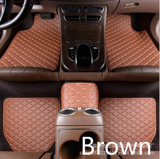 Buy Auto Floor Leather Carpet Liner Waterproof/Dustproof /Skidproof Mat