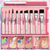 MengHui 12-Color Kids' Face Paint Set - Water-Soluble Body & Stage Makeup