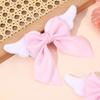 2Pcs New Angel Wings Bow Hair Clips Sweet Cute Fluffy Wings Bownot Hairpins For Magical Girls Ornament Headwear Hair Accessories