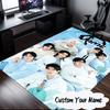 Custom Name K-pop Idol Collage Carpet, Chair Rug,Area Rug for Office Bedroom living rooms bedroom, Doormat decor Christmas fan gifts