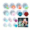 Top Quality 14Pcs Cat Paw Candle Silicone Mold DIY Aromatherapy Soap Making Resin Molds for Home Decoration Cute Pet Theme