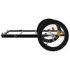 Bicycle Trailer Black 135 x 68 x 37 cm Iron