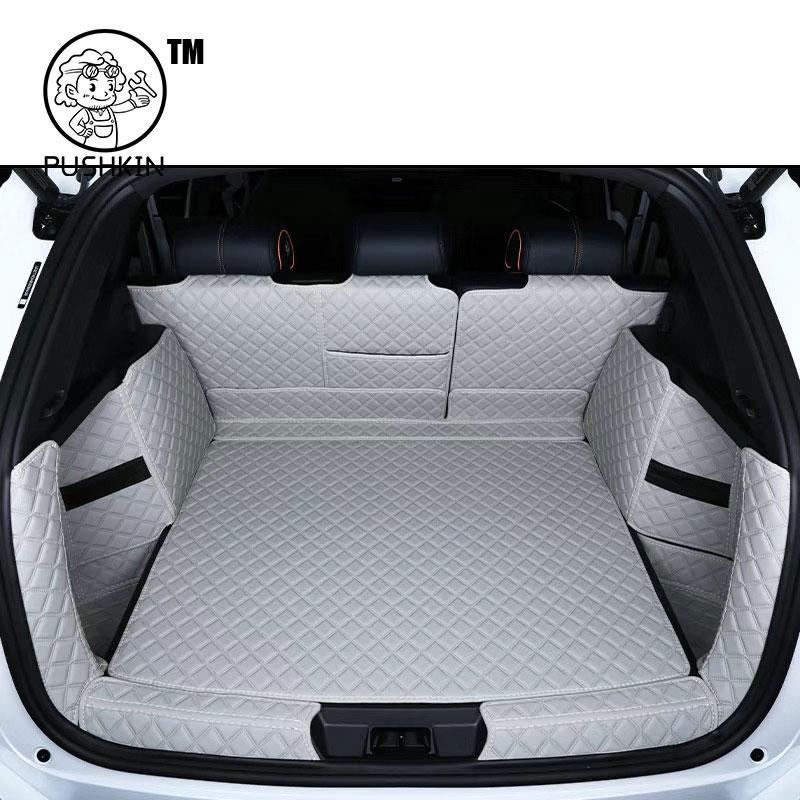 For BYD Seal U Sealion 6 Song Plus DMI Custom Trunk Mats Leather Durable Cargo Liner Boot Carpets Interior Cover Car Accessories