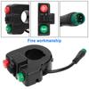 Electric Scooter Handlebar Headlight Horn Turn Signal Switch 5pin Waterproof for KUGOO M4/PRO 3 in 1 Replace Accessories