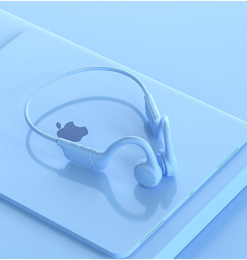New Wireless Bone Conduction Bluetooth Headphones: In-Ear, Over-Ear Sports Style with Long Standby