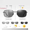 New  High-quality Fashion Foldable Polarized Sunglasses Men Women Vintage Portable Folding Metal Frame Sun Glasses UV400
