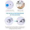 Muscle Massager Shockwave Machine 7 Heads Lattice Ballistic Shock Wave Silicone Heads Portable Home Sports Recovery Ergonomic Design