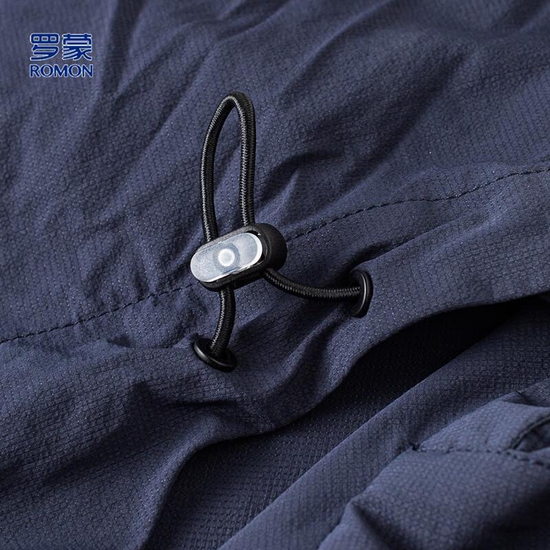 ROMON Men's Hooded Casual Jacket