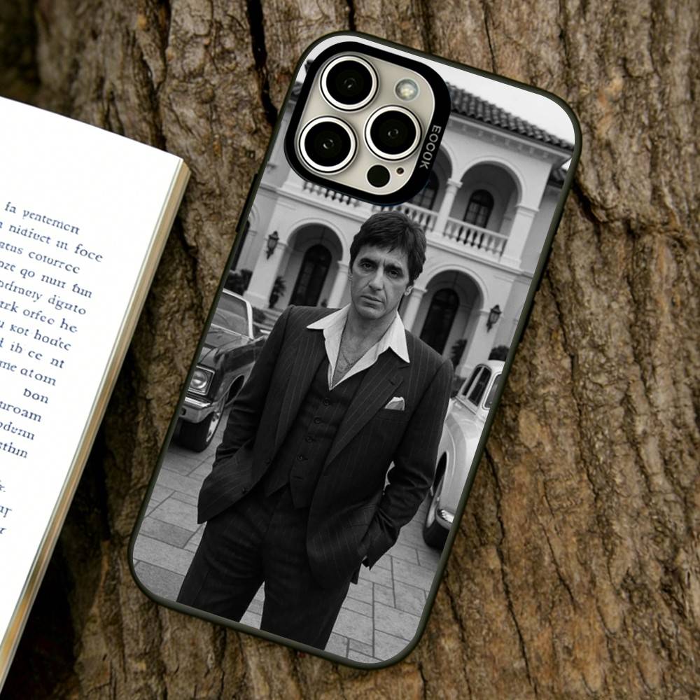 Al Pacino Phone Case For iPhone 17,16,15,14,13,12,11 Plus,Pro Max,XS,Colorful Silver Phone Case Funda Cover