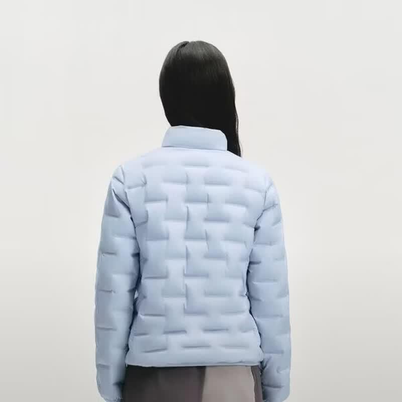 BOSIDENG Women's Lightweight Goose Down Stand Collar Jacket