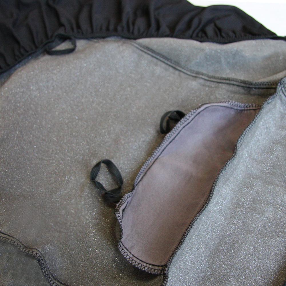 Tirol Nouvelle Housse de Siège Auto Universelle Pièce Unique Emballage Durable Housse de Siège Auto Noir Beige Gris