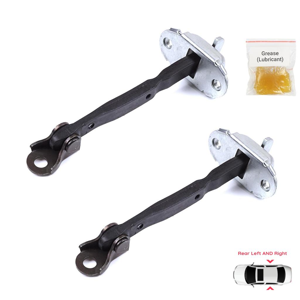 BDP1384-1 2 Pieces Rear Door Stop Check Assy Limiter Strap for Toyota C-HR MK1 X1 AX10 AX50 2016-2024 68630F4010