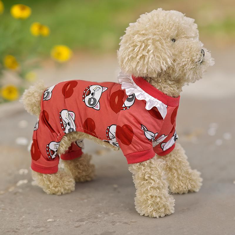 

Одежда для собак мелких и средних размеров: Стильная домашняя и уличная одежда для четвероногих друзей L (recommended 6-10 jin)