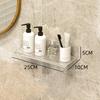 Bathroom Vanity Table Organizer Wall Shelf Home Storage Rack Skin Care Cosmetic Cotton Display Storage Holder Punch-Free