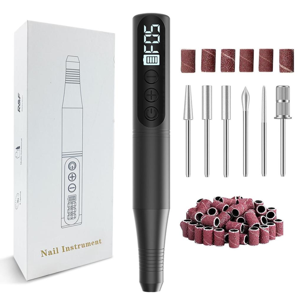 Electric Nail File & Polisher: Professional Cross-Border Manicure Grinder