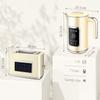Touch Screen Kettle and Toaster Set - Cream