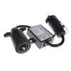 7-Way RV-Blade Socket To 7-Pin Round Connector Trailer Light Harness Connector Suitable For Caravans Boat Trailers