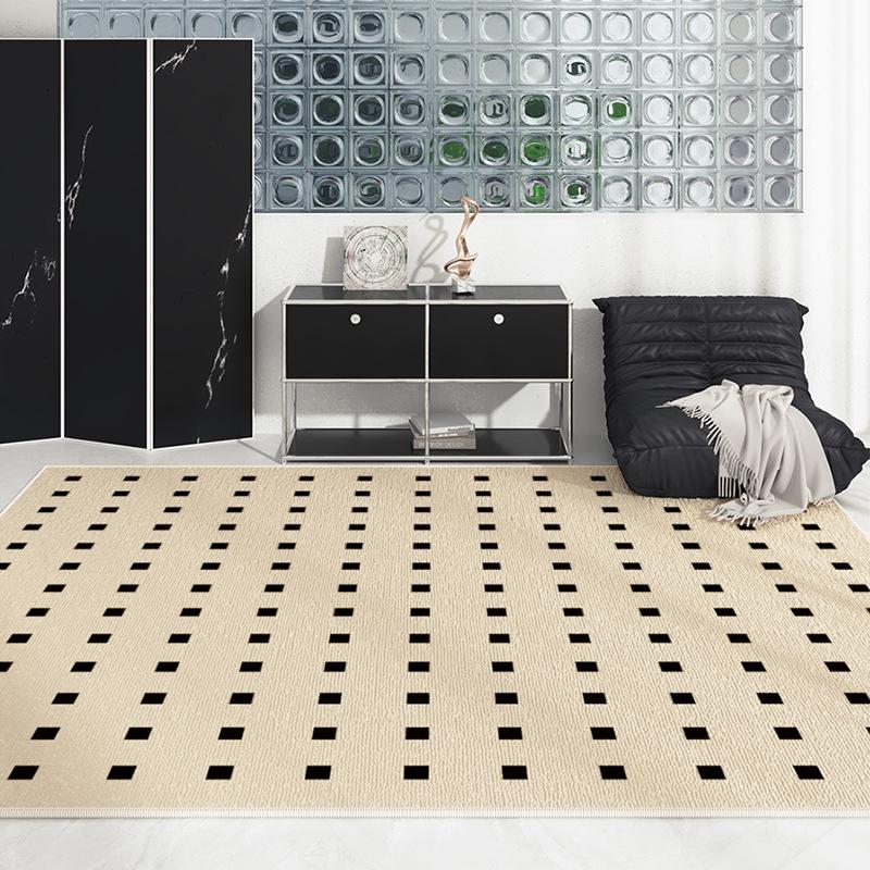 Dirt-Resistant Loop Pile Carpet: Easy-Care, Non-Slip Floor Mat for Living Room, Entryway, and Bedroom