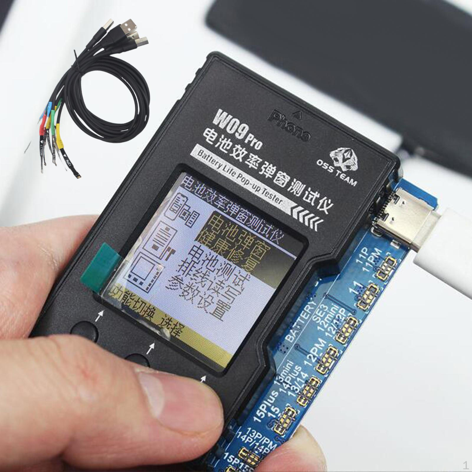 

Тестер всплывающего окна срока службы батареи для смартфонов серий 11–15 Обслуживание Портативный Удобный для пользователя