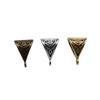 Antique Twisted Pattern Bail Connectors For Charm Attachments Craft Jewelry Accessories
