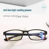 Anti-Blue Light HD Reading Glasses - Lightweight for Running, Men & Women, Ideal for Middle-Aged & Elderly