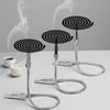 3pcs Metal Portable Vertical Mosquito Coil Holder Stand - Adjustable Dual Alligator Clips, Heat-Resistant & Anti-Tilt Design for Indoor/Outdoor Use