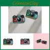 Trendy Camera Shaped Alloy Pin Badge For Creative Fashion Accessories For All