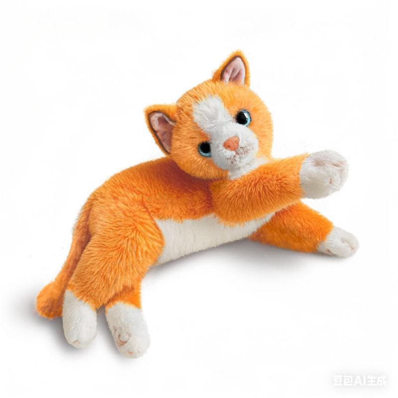 5 Colors Kitten Doll Cute Simulation Cat Plush Toy Soft Stuffed ReaListic Animal Kitty Model Kids Girls Creative Room Decor Gift