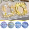 Colorful Ribbon Lace Trim Handmade Material Kit DIY Angel Wings Bunny Ear Handmade Material Pack Pain Bag Card Cover Decoration