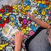 Diy Party Favors for Children DIY Coloring Blanket with 24 Markers, Color Your Own Blanket, 59" X Quiet Time Creative Projects 45" Soft Cozy