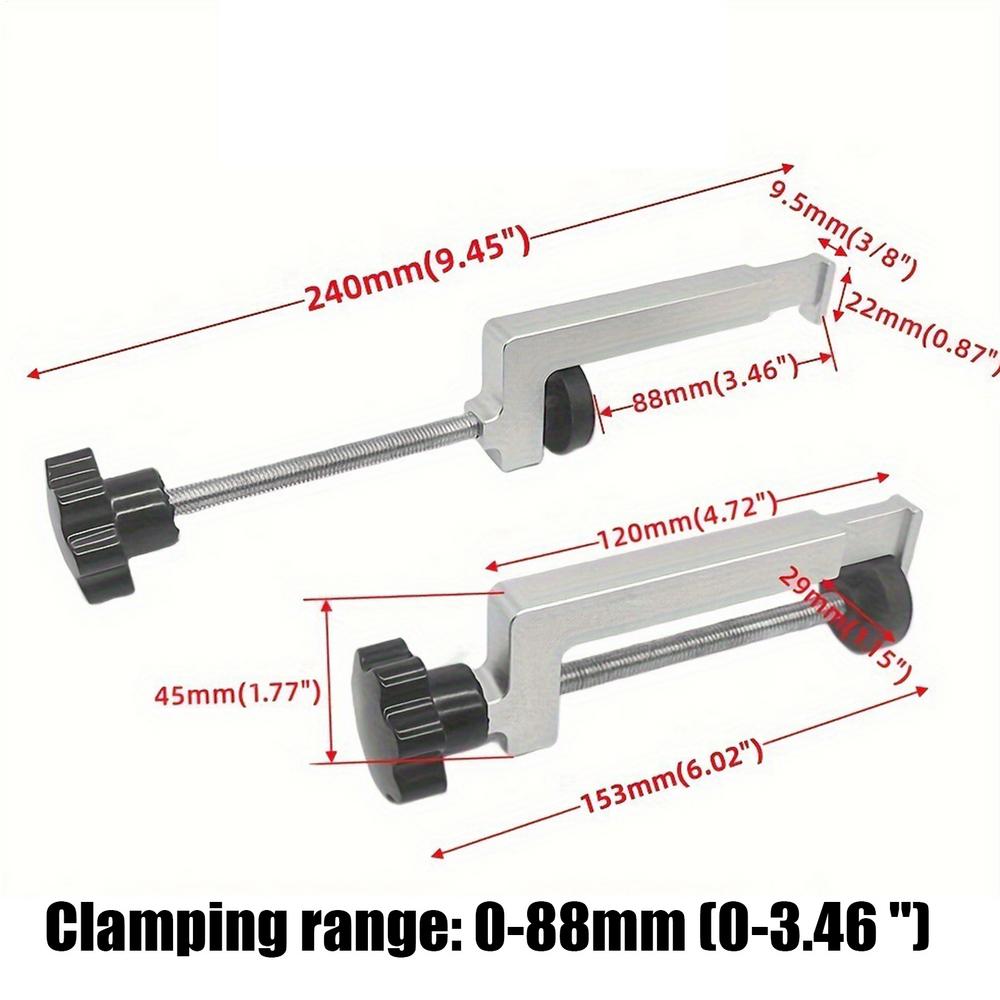 Guide Rail Clamp Anti-Shift Multi-Purpose Woodworking Tool Table Saw FixingClamp For Workshop Repairman Craft Enthusiast
