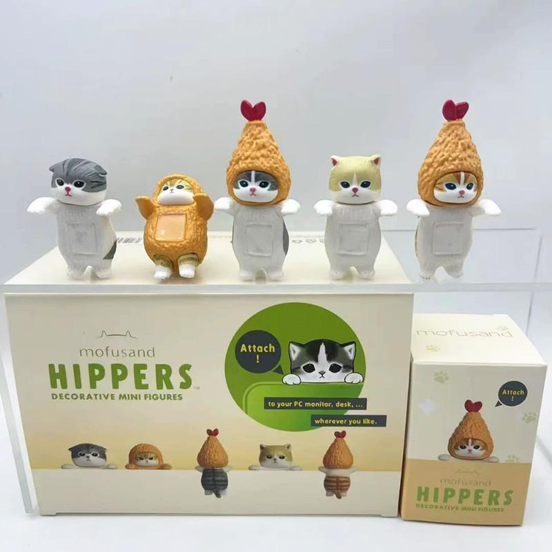 New Products In Stock Mofusand Doll Cat Fruit Blind Box Handmade Female Healing Series Desktop Ornament Surprise Gift For Girls